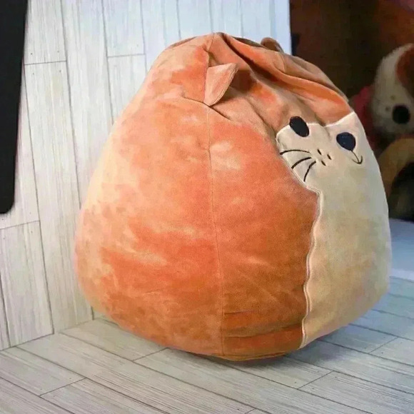 Squishmallow Joanne the Sea Otter RETIRED Plush Brown Kellytoy Stuffed 14" - Picture 7 of 13